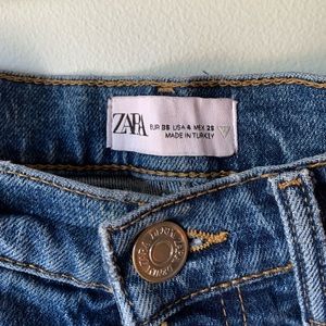 Zara straight leg jeans
